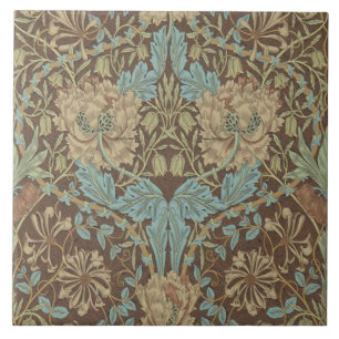 Carreau Cheminée en céramique William Morris conceptions 0