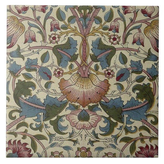 Carreau Cheminée en céramique William Morris conceptions 0 (Devant)