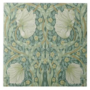 Carreau Cheminée en céramique William Morris conceptions 0
