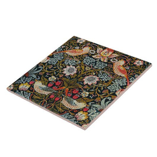 Carreau Cheminée en céramique William Morris conceptions 0 (Côté)