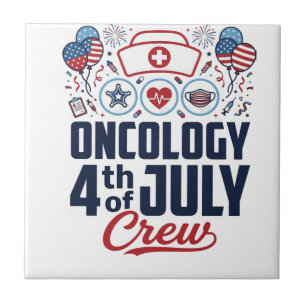 Carreau Chemio Crew Médical Patriotique T-shirt 4 juillet