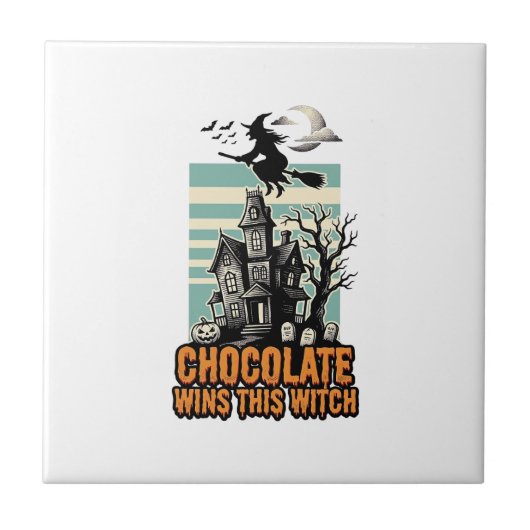 Carreau Chemise Chocolat Sorcière Dessin de friandise d'Ha (Devant)