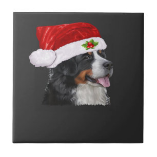 Carreau Chemise de Noël pour chien de montagne bernois Cad