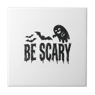 Carreau Chemise Halloween Chauve-Souris Fantôme Vintage Ef