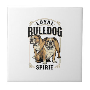 Carreau Chemise Vintage Bulldog Twin Bulldogs Gravure Tee_