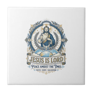 Carreau Chemise Vintage Eschatologie Prophétie Jésus Chrét