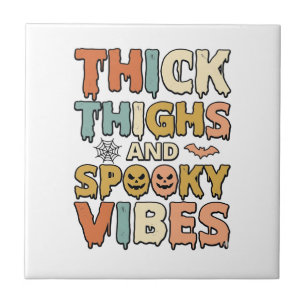 Carreau Chemises Halloween de cuisses épaisses et vibratio