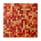 Carreau Chèques orange (Devant)