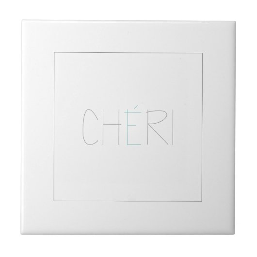 CARREAU CHERI (Devant)