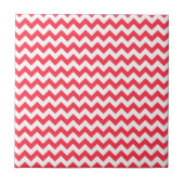 Carreau Cherry Red Chevron Zigzag (Devant)