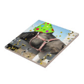 Carreau Cheval animal de fête (Côté)