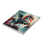CARREAU CHEVAL BLEU (Côté)