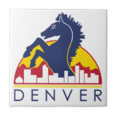 Carreau Cheval bleu Denver (Devant)