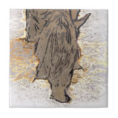 CARREAU CHEVAL BROWN (Devant)