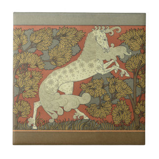 Carreau Cheval de danse Art Nouveau