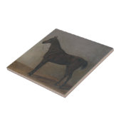 Carreau Cheval de la baie de Gelding (par Albrecht Adam) (Côté)