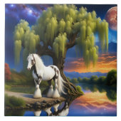 Carreau Cheval de l'étendard tzigane -Willow tree N Pleine (Devant)