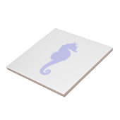 Carreau Cheval de mer blanc et périphérique (Côté)