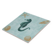 Carreau Cheval de mer de plage (Côté)