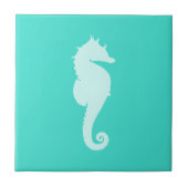 Carreau Cheval de mer Turquoise (Devant)