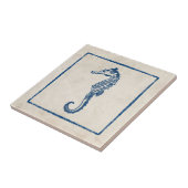 Carreau Cheval de mer vintage (Côté)