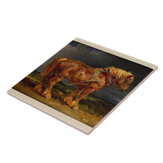 Carreau Cheval de trait belge (Côté)