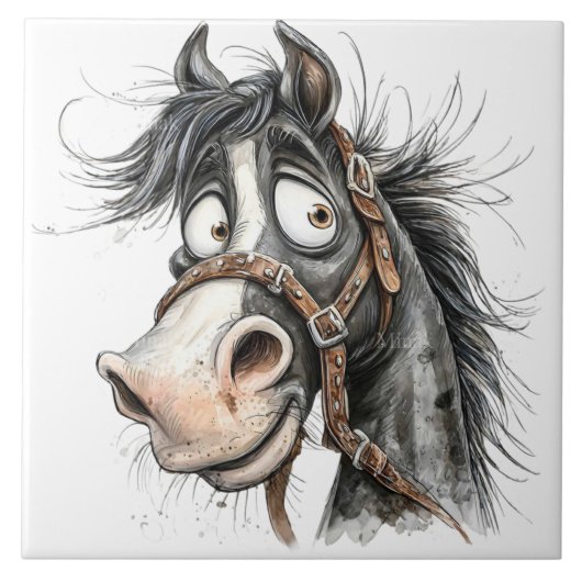 Carreau cheval excentrique (Devant)