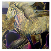 Carreau Cheval islandais Art Déco (Devant)