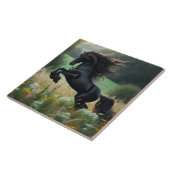 Carreau Cheval noir (Côté)