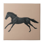 Carreau Cheval noir (Devant)