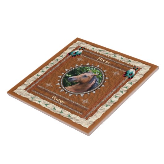 Carreau Cheval - Puissance - Carrelage en céramique (Côté)