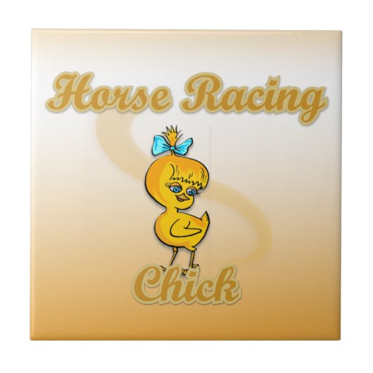Carreau Cheval Racing Chick (Devant)