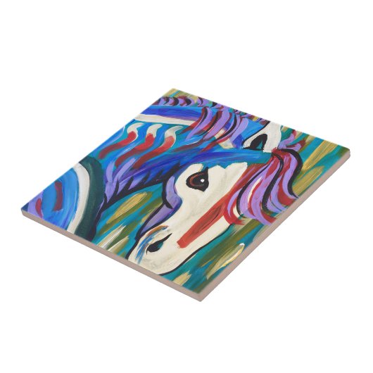 Carreau Cheval sauvage (Côté)