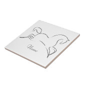 Carreau Cheval sauvage Thunder_Cove (Côté)