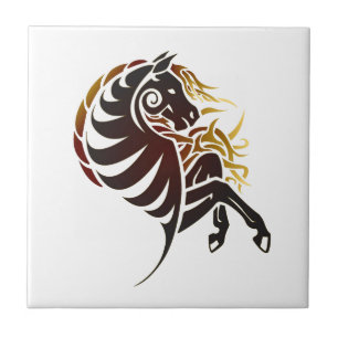 Carreau Cheval tribal