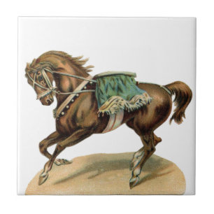Carreau Cheval vintage de cirque