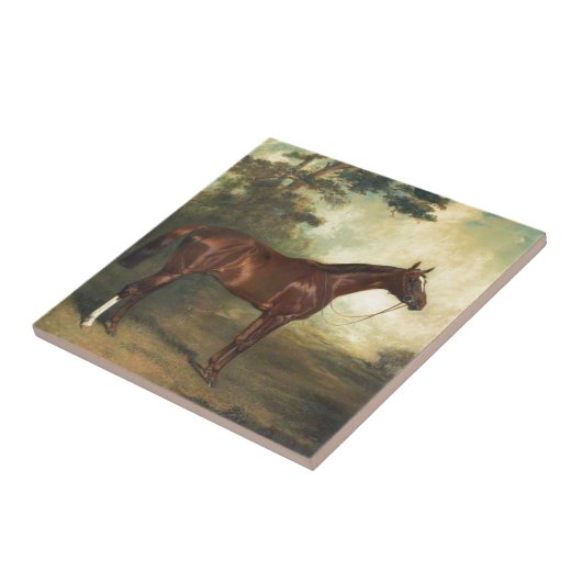 Carreau Cheval vintage Thoroughbred (Côté)