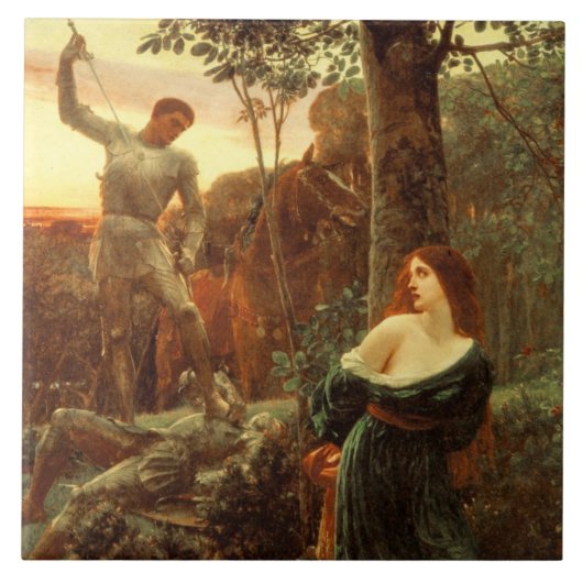 Carreau Chevalerie (par Frank Dicksee) (Devant)