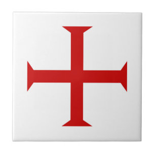 Carreau chevaliers templar croix-rouge malta teutonic hôpi