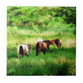 CARREAU CHEVAUX (Devant)