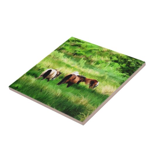 CARREAU CHEVAUX (Côté)