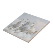 Carreau Chevaux dans les nuages (Côté)