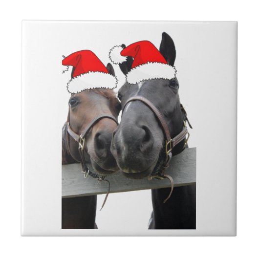 Carreau Chevaux de Noël (Devant)