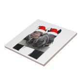 Carreau Chevaux de Noël (Côté)