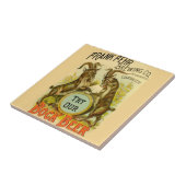 Carreau Chèvres Bock Bière Publicité (Côté)