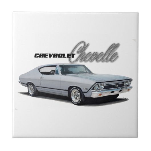 Carreau Chevrolet Chevelle solides solubles (Devant)