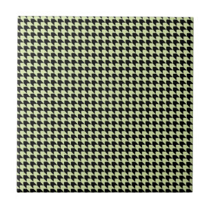 Carreau Chevron Checks Mint et Black
