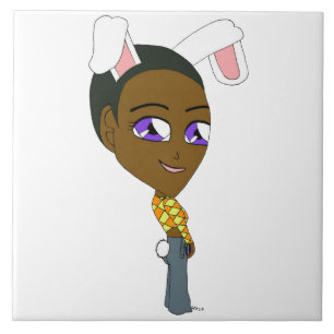 Carreau chibi bunnygirl