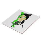 Carreau chibi catgirl (Côté)