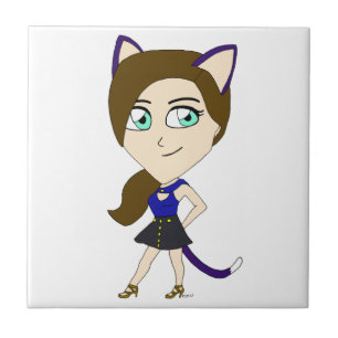 Carreau chibi catgirl